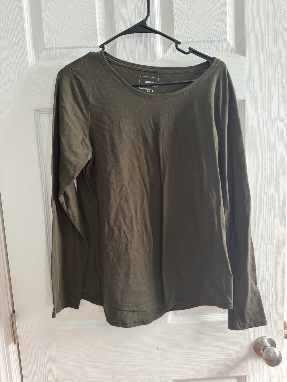 SONOMA Olive Green Long Sleeve Tee